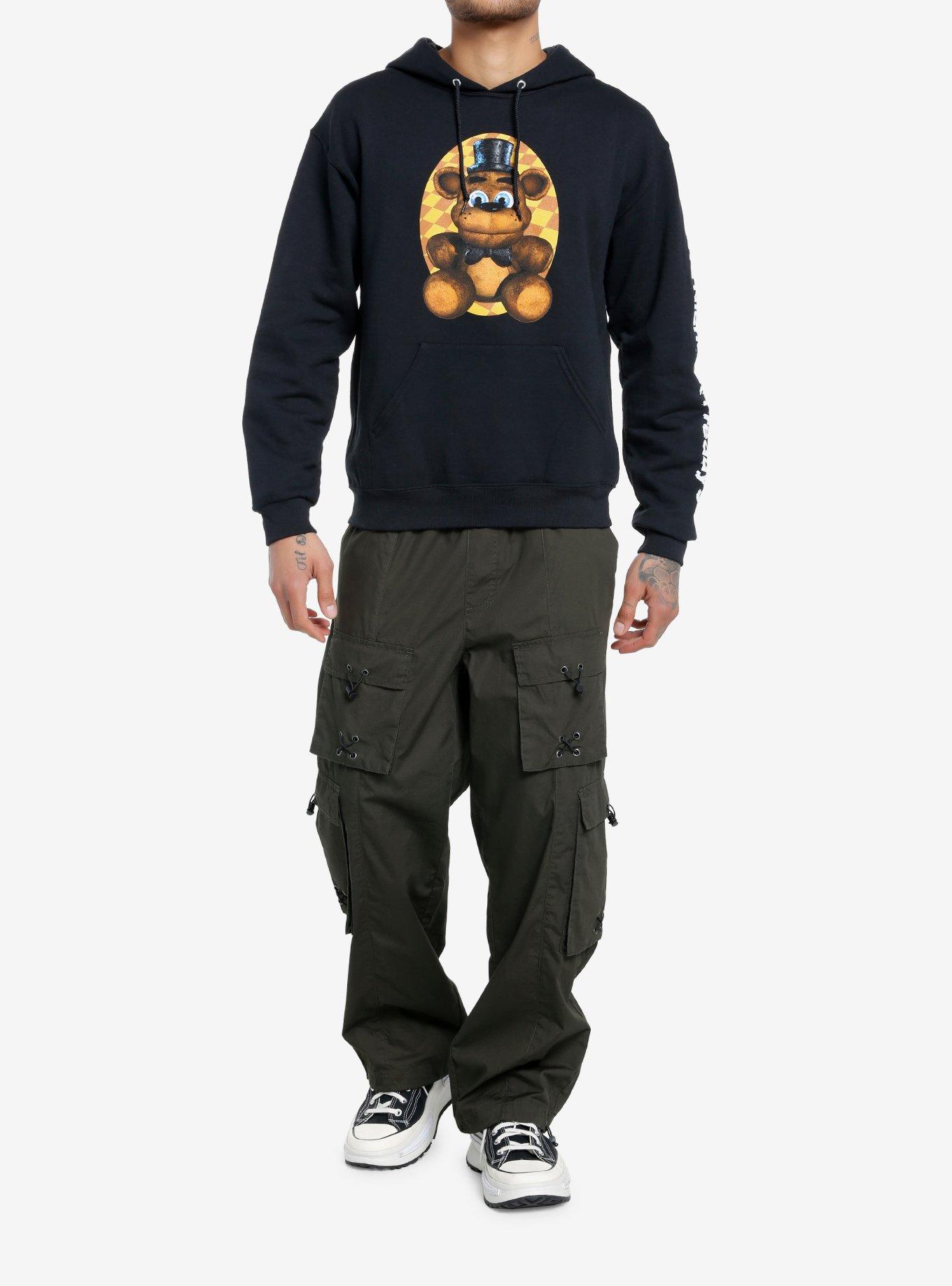 Five Nights At Freddy's Plush Freddy Hoodie, BLACK, alternate
