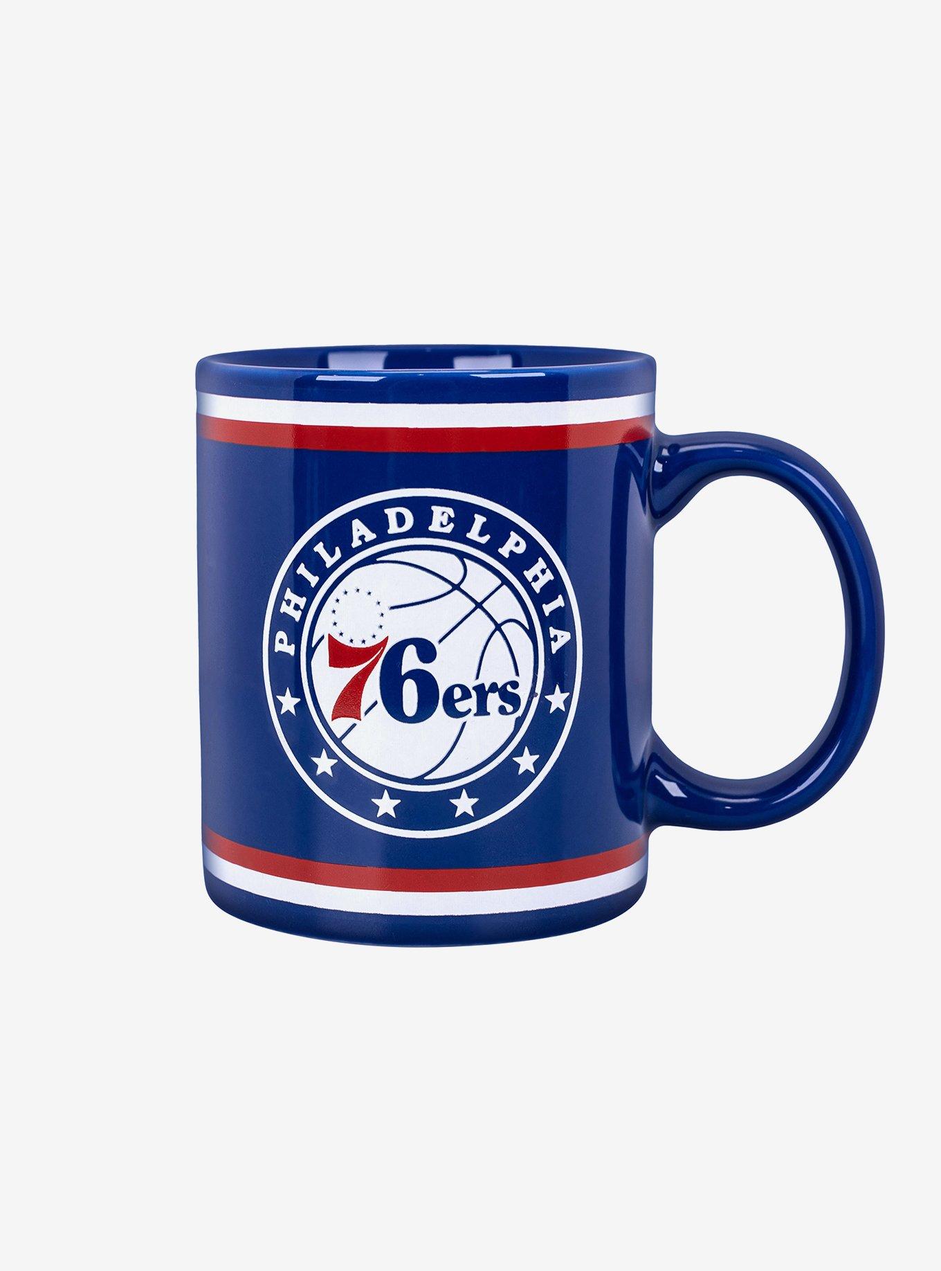 NBA Philadelphia 76ers Logo Mug Warmer with Mug
