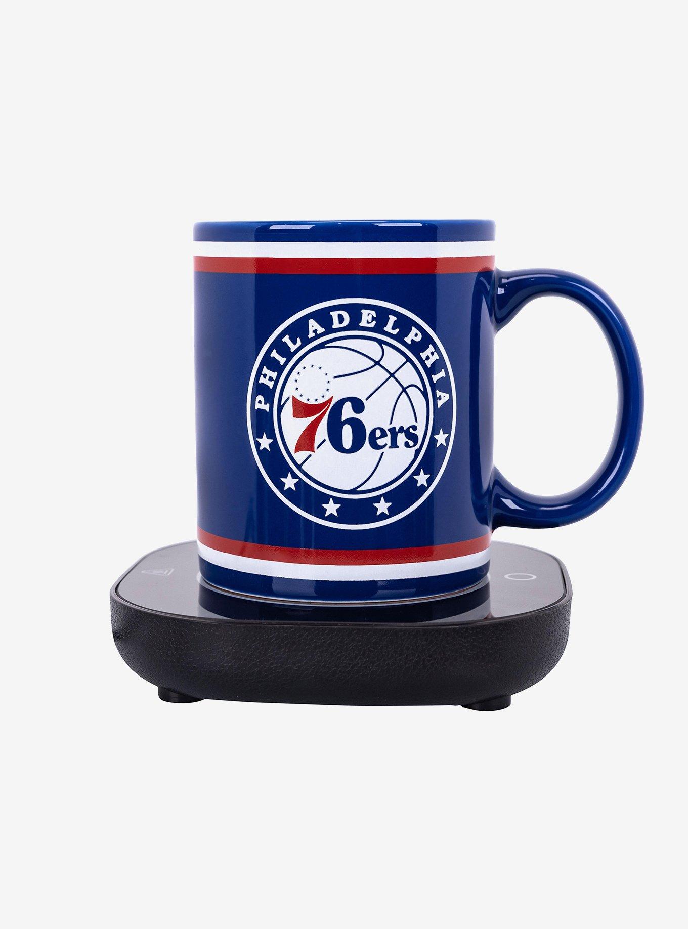 NBA Philadelphia 76ers Logo Mug Warmer with Mug, , alternate