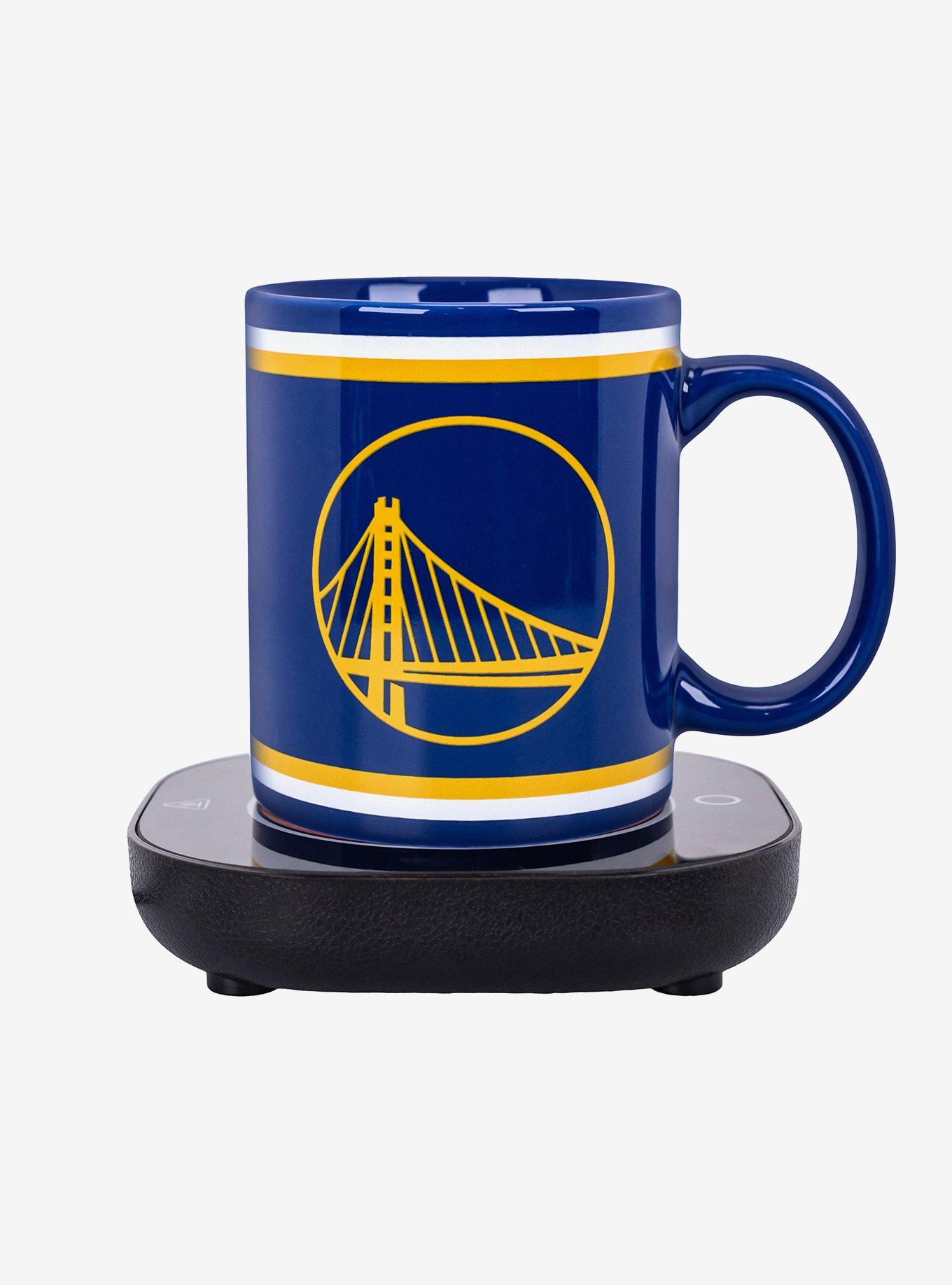 NBA Golden State Warriors Logo Mug Warmer with Mug, , alternate