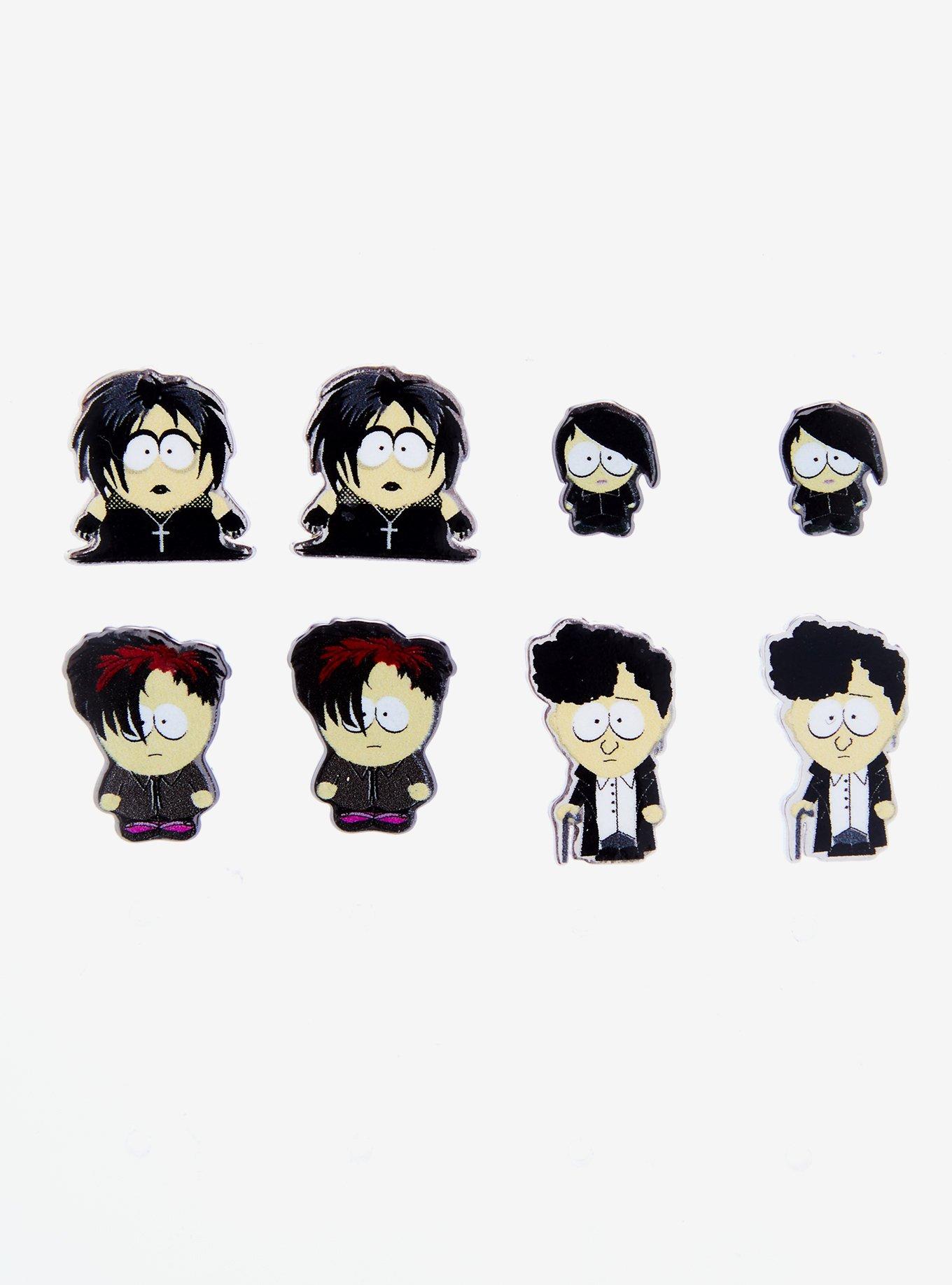 South Park Goth Kids Earring Set, , alternate