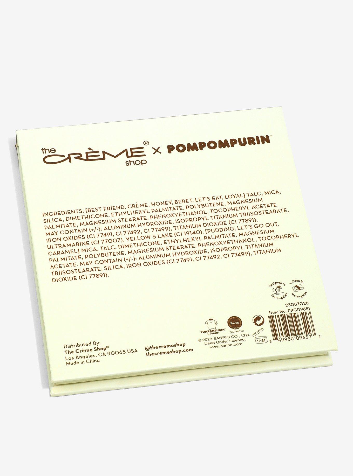 The Créme Shop Sanrio Pompompurin Golden Dream Eyeshadow Palette, , alternate