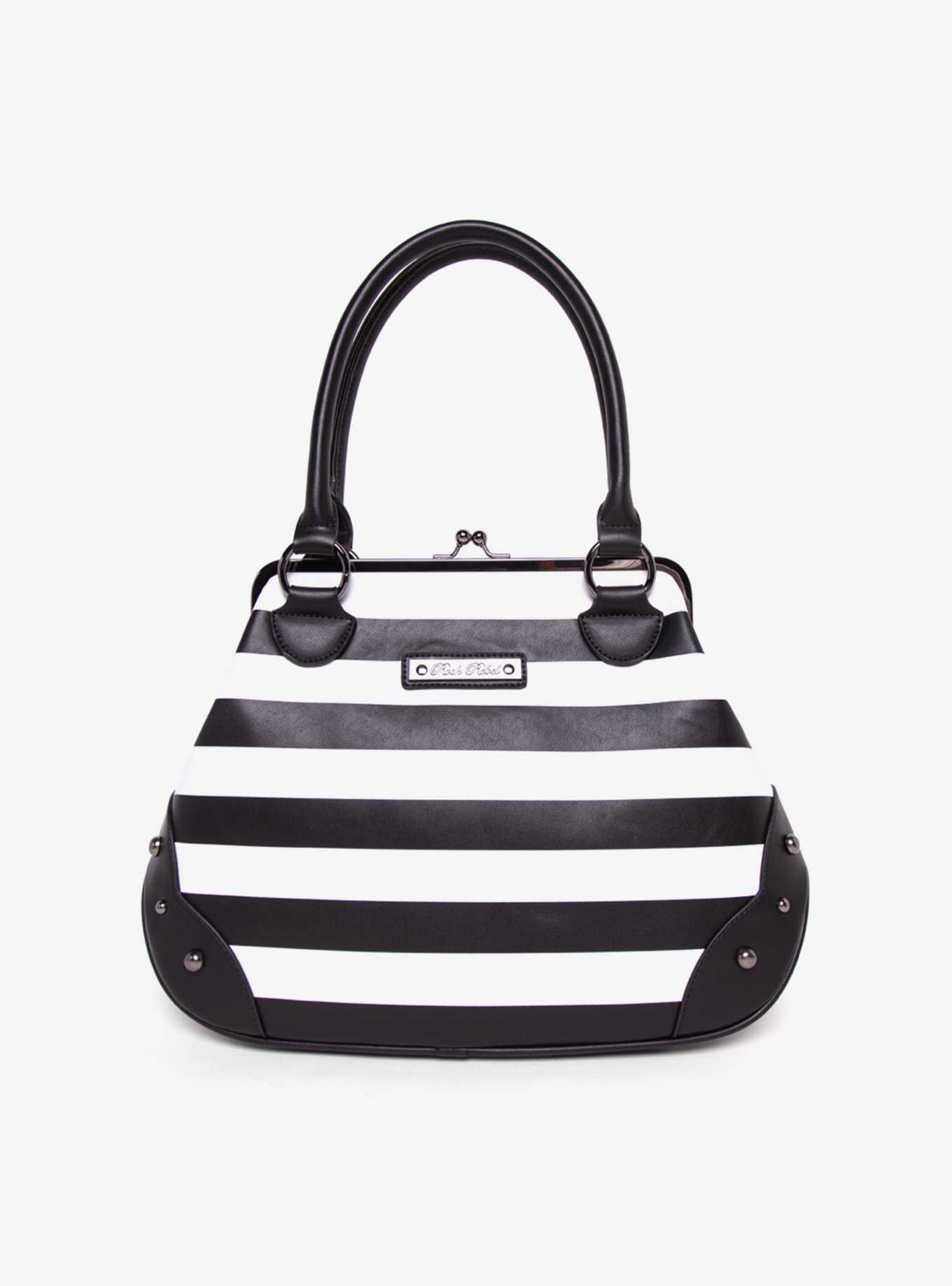 Rock Rebel Edward Scissorhands Kiss Lock Satchel Bag, , hi-res