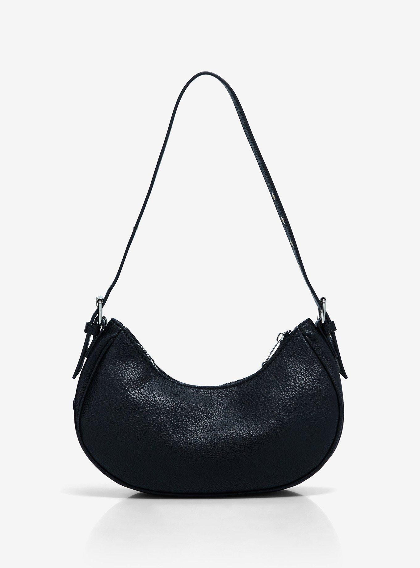 Social Collision® Stud Heart Key Chain Shoulder Bag