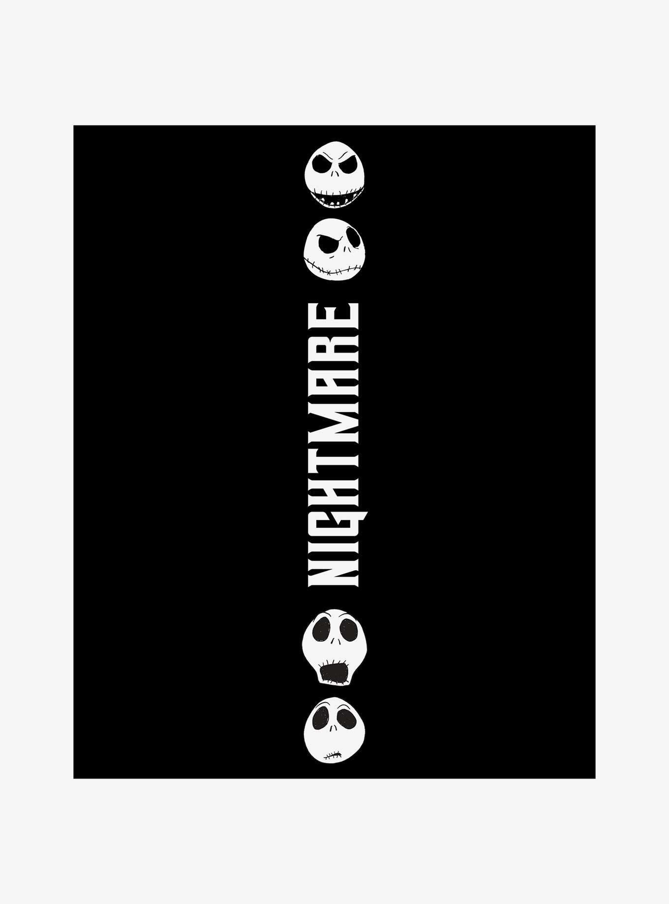 Disney The Nightmare Before Christmas Nightmare Jack Jogger Sweatpants, BLACK, alternate