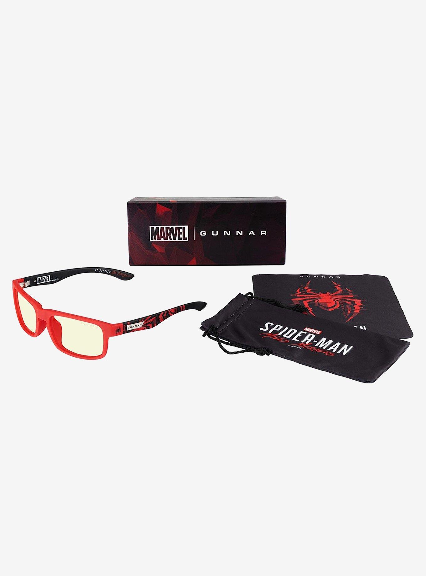 GUNNAR Marvel Spider-Man Miles Morales Edition Enigma Blue Light Glasses, , alternate