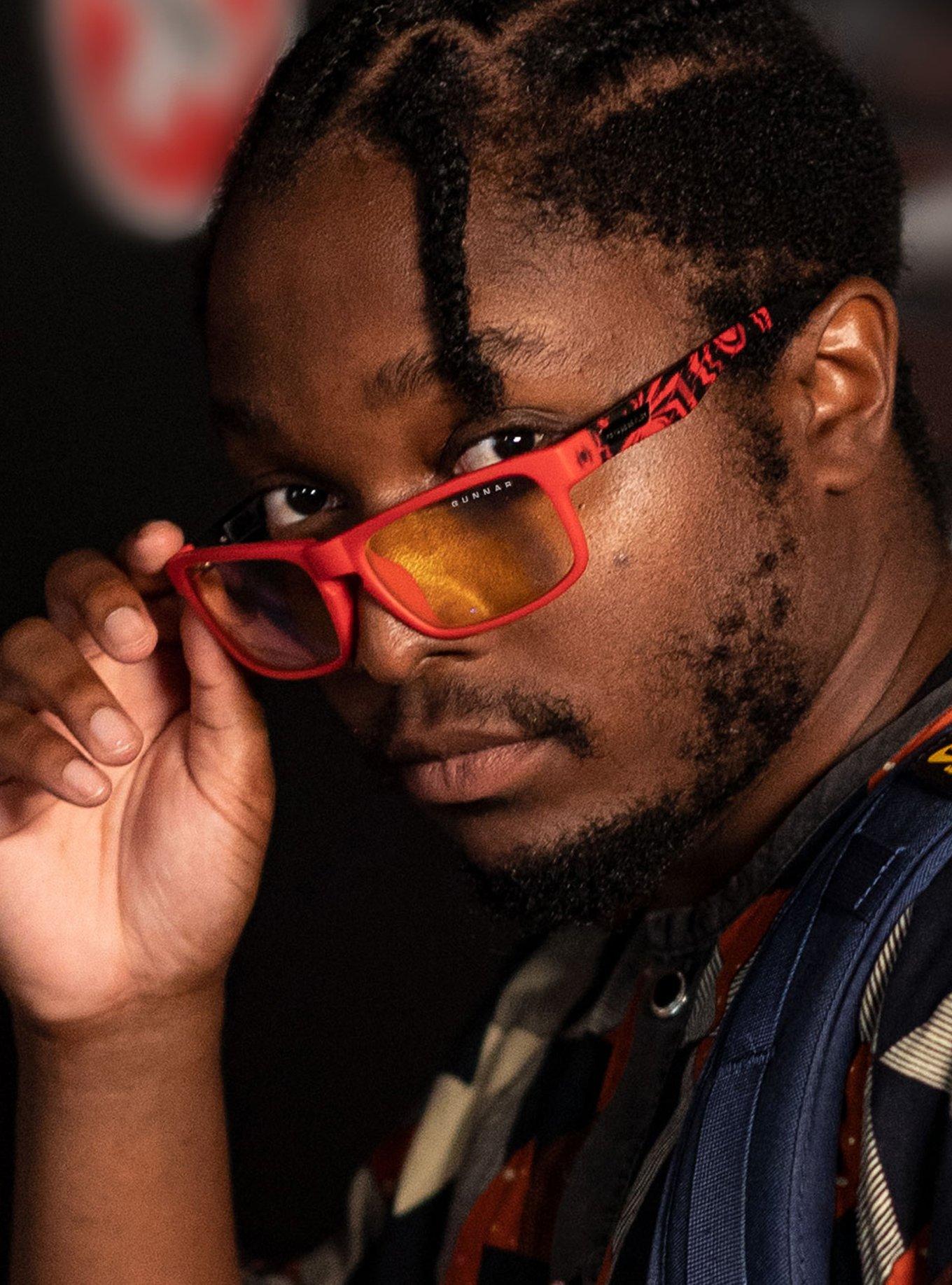 GUNNAR Marvel Spider-Man Miles Morales Edition Enigma Blue Light Glasses, , alternate