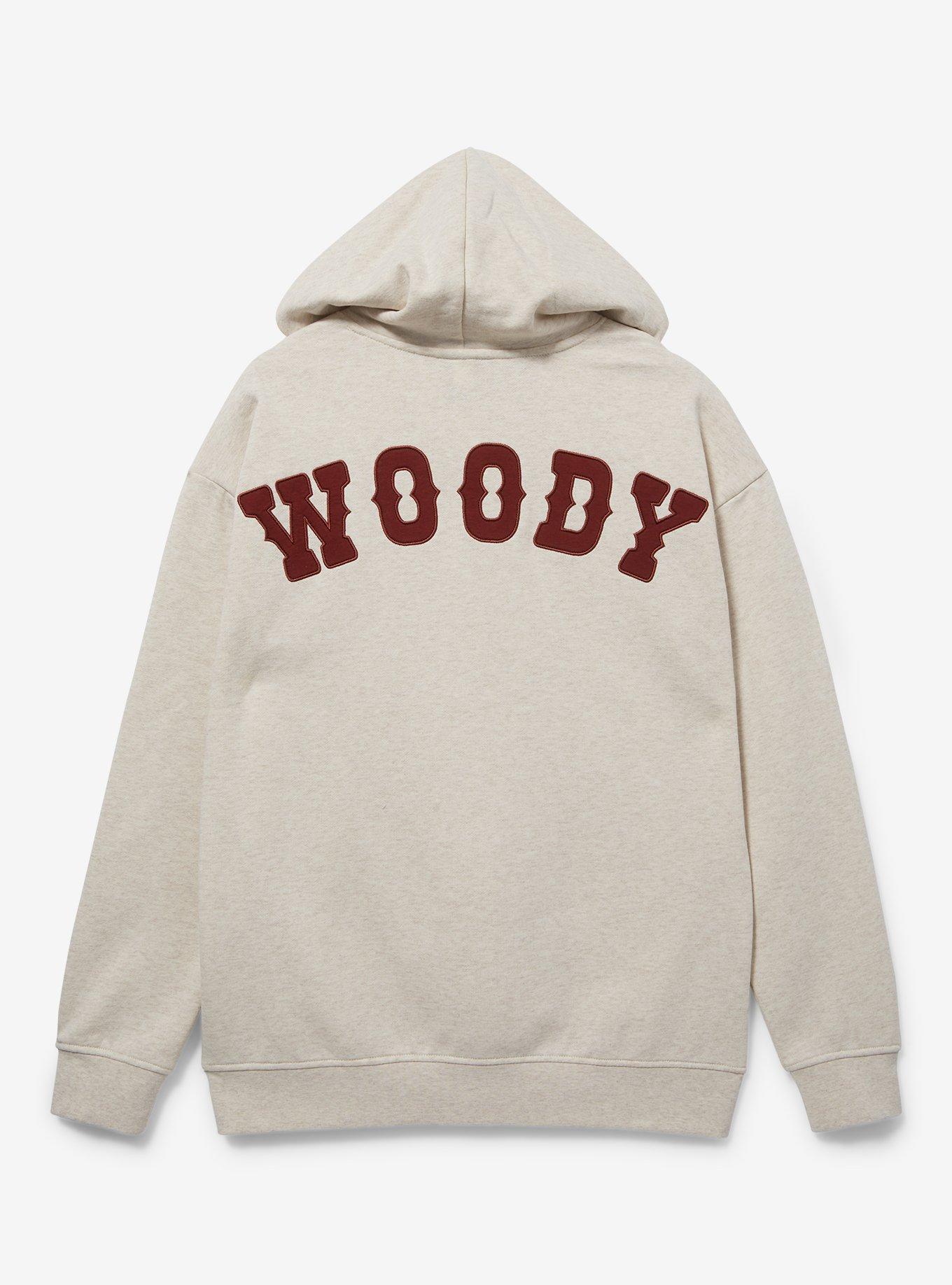 Disney Pixar Toy Story Sheriff Woody Icons Hoodie, HEATHER GREY, alternate