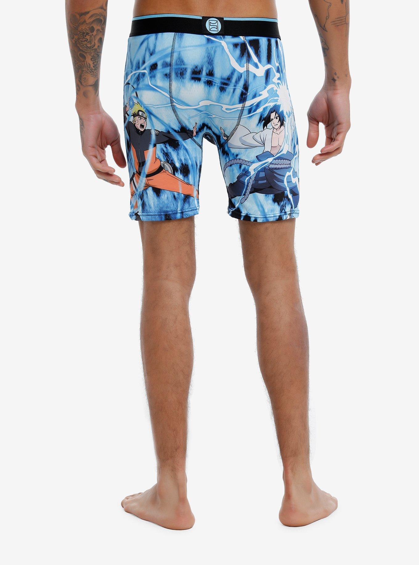 Naruto Shippuden Fight Scene Boxer Briefs, MULTI, alternate