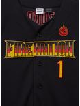 Avatar: The Last Airbender Fire Nation Baseball Jersey - BoxLunch Exclusive, BLACK, alternate