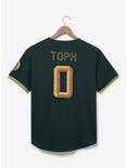 Avatar: The Last Airbender Earth Kingdom Baseball Jersey - BoxLunch Exclusive, FOREST GREEN, alternate
