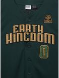 Avatar: The Last Airbender Earth Kingdom Baseball Jersey - BoxLunch Exclusive, FOREST GREEN, alternate