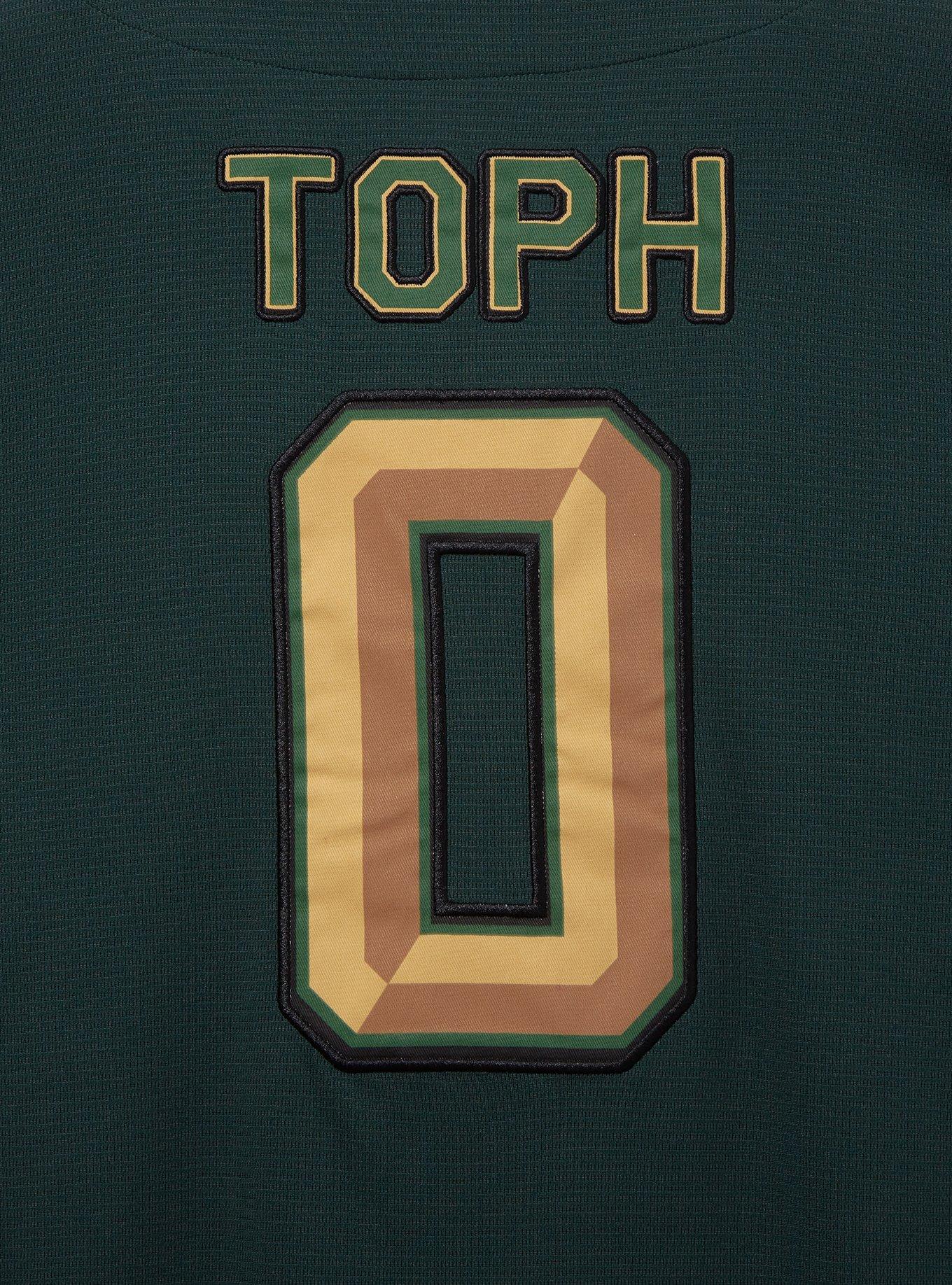 Avatar: The Last Airbender Earth Kingdom Baseball Jersey - BoxLunch Exclusive, FOREST GREEN, alternate