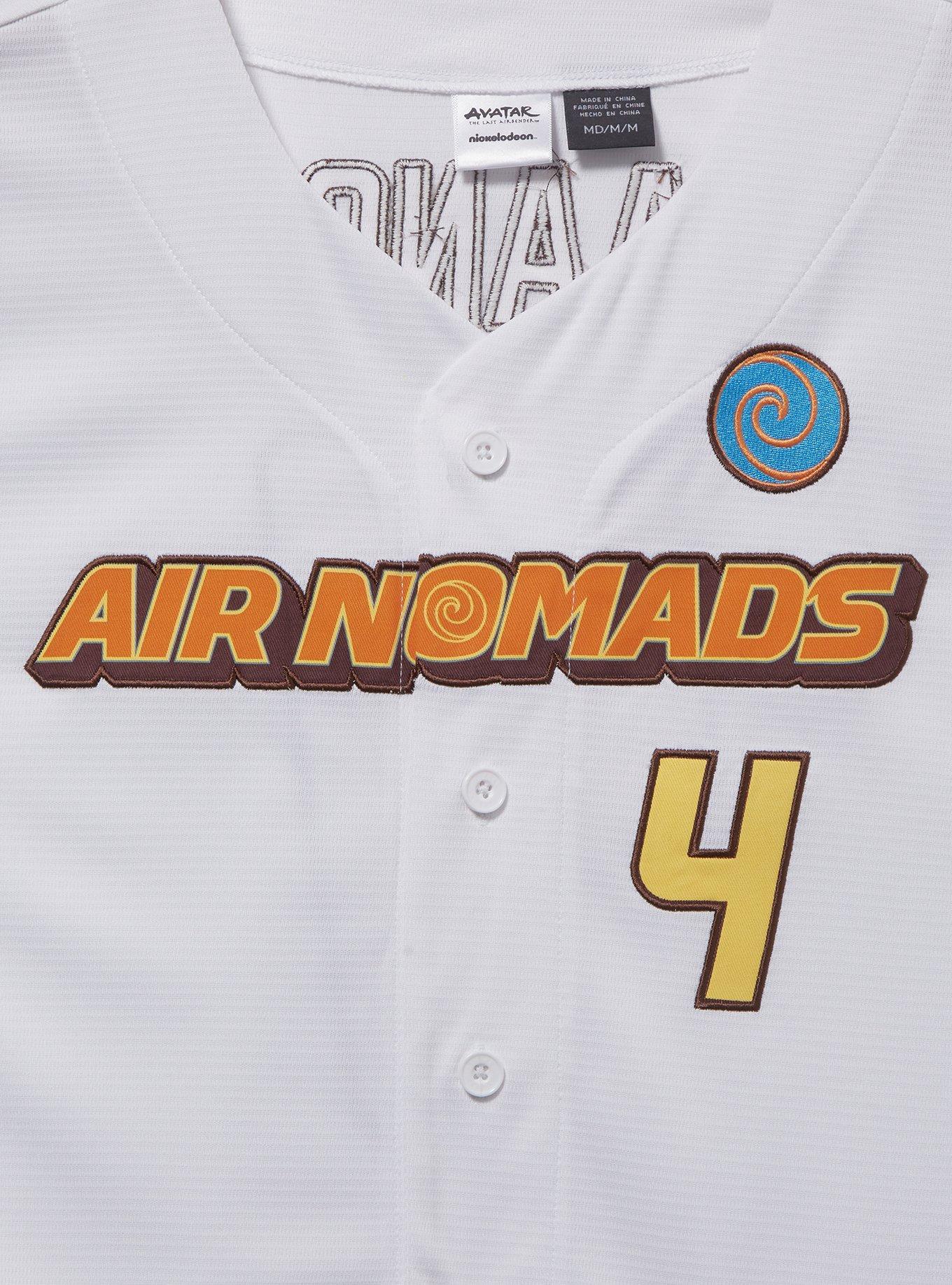Avatar: The Last Airbender Air Nomads Baseball Jersey - BoxLunch Exclusive, , alternate