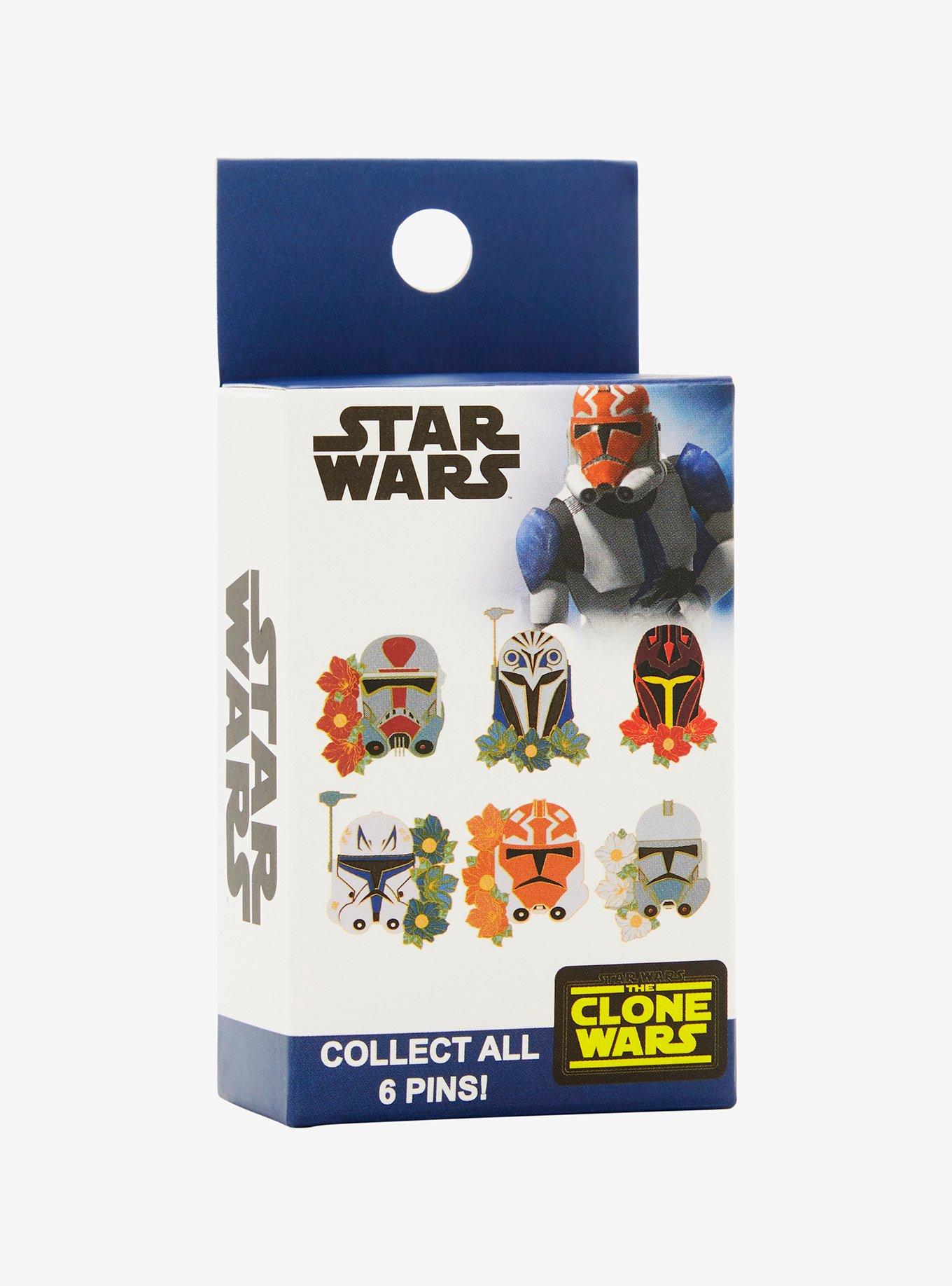 Star Wars: The Clone Wars Helmets Blind Box Enamel Pin, , hi-res