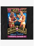 WWE Wrestlemania VI Ultimate Warrior Vs Hulk Hogan Hoodie, BLACK, alternate