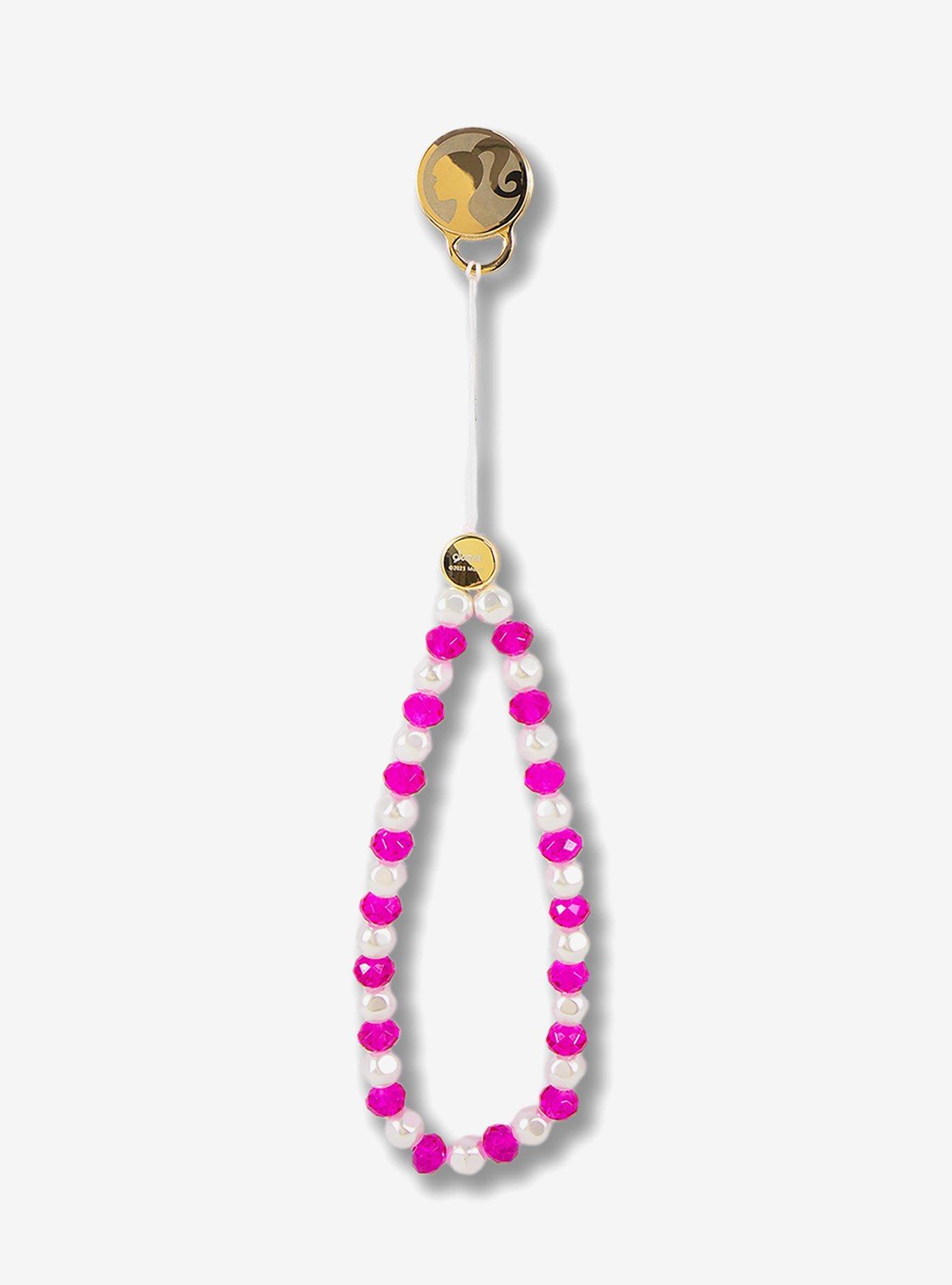Sonix x Barbie Adhesive Beaded Wristlet Phone Charm, , hi-res