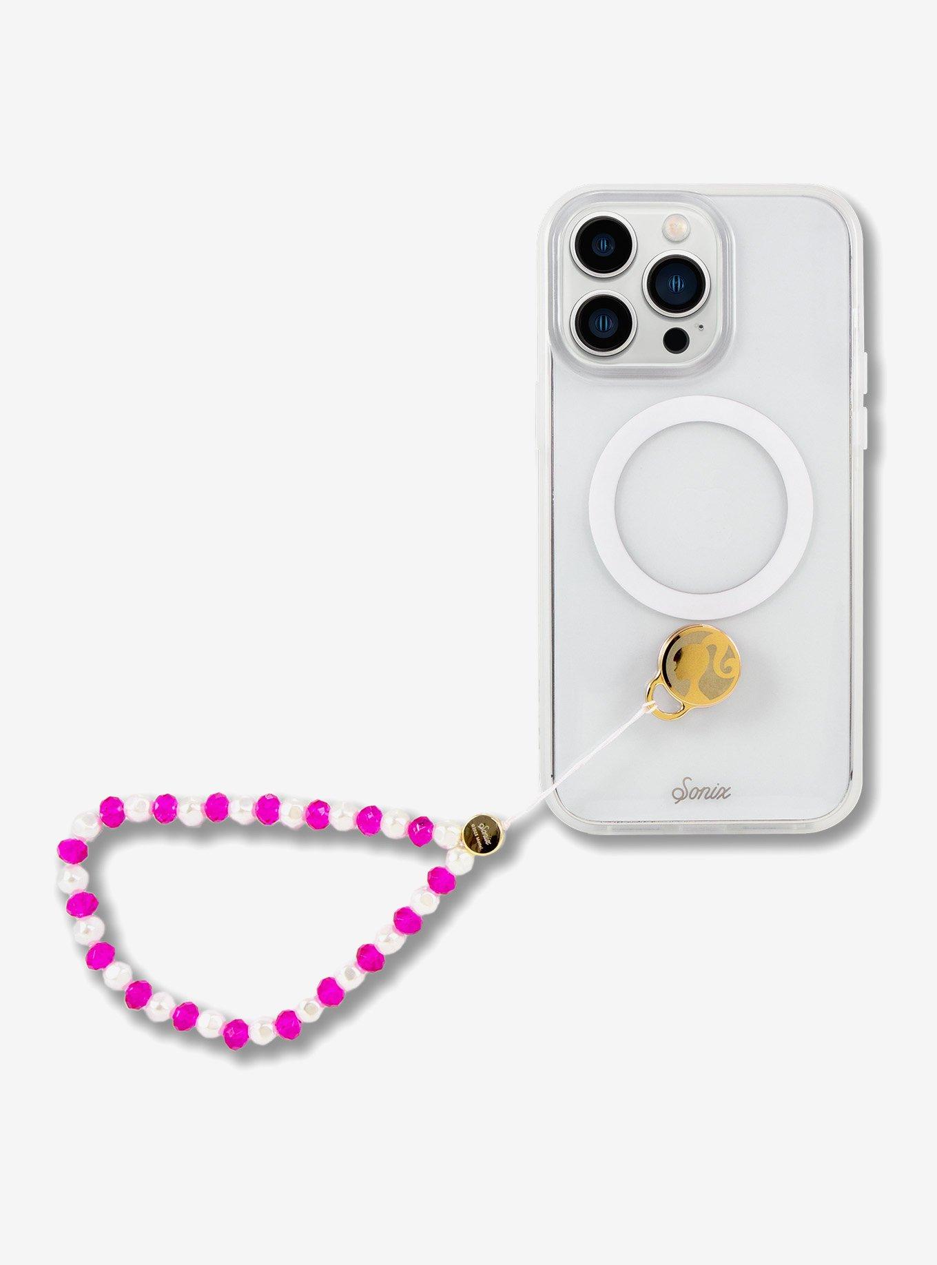 Sonix x Barbie Adhesive Beaded Wristlet Phone Charm, , alternate