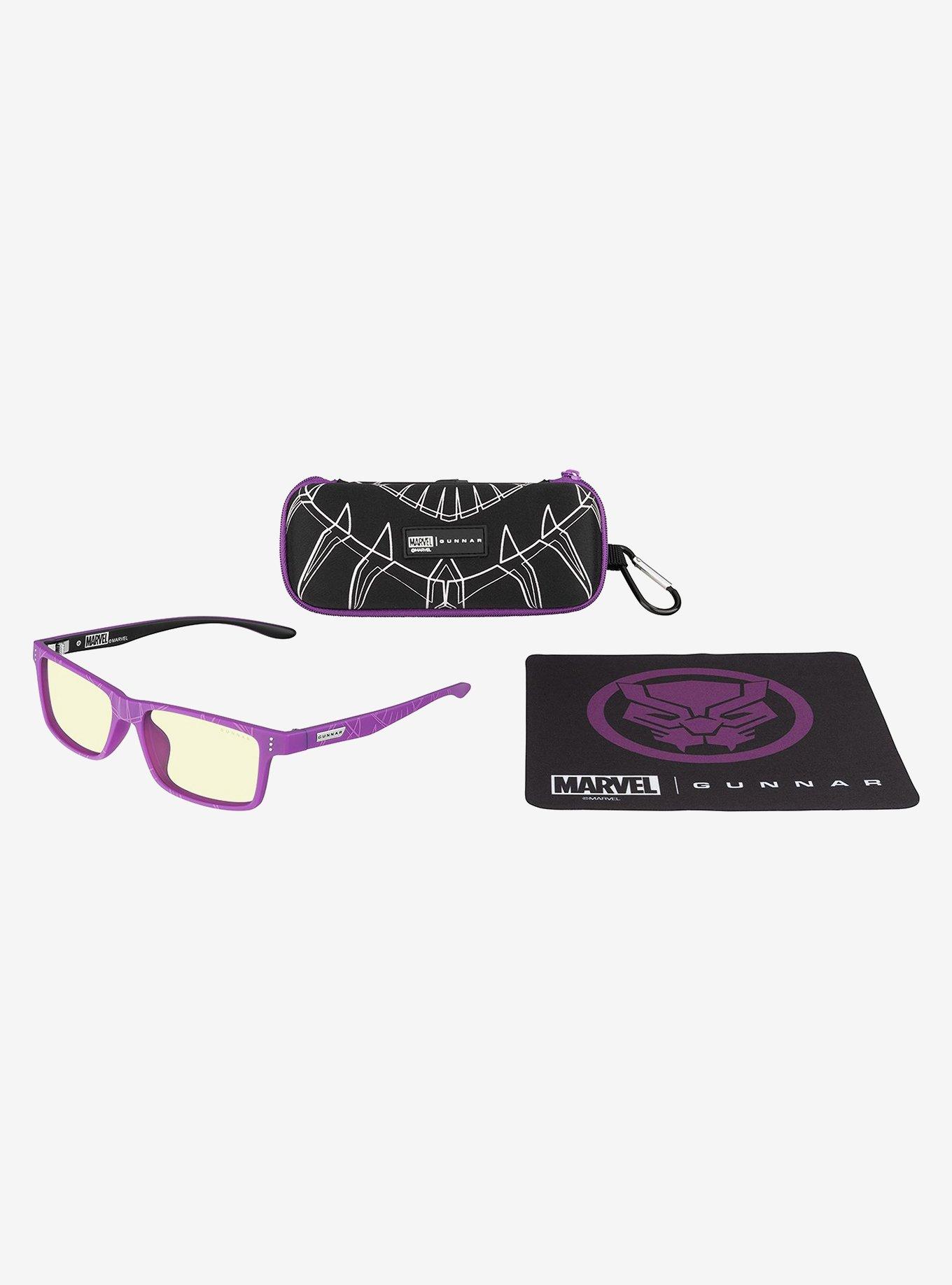 GUNNAR Marvel Black Panther Edition Cruz Blue Light Glasses, , hi-res