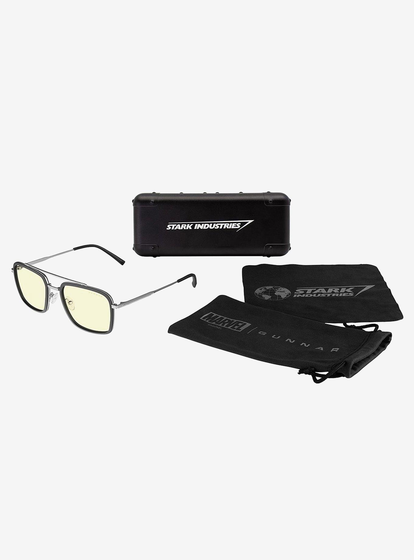 GUNNAR Marvel Iron Man Stark Industries Edition Amber Tint Blue Light Glasses, , alternate