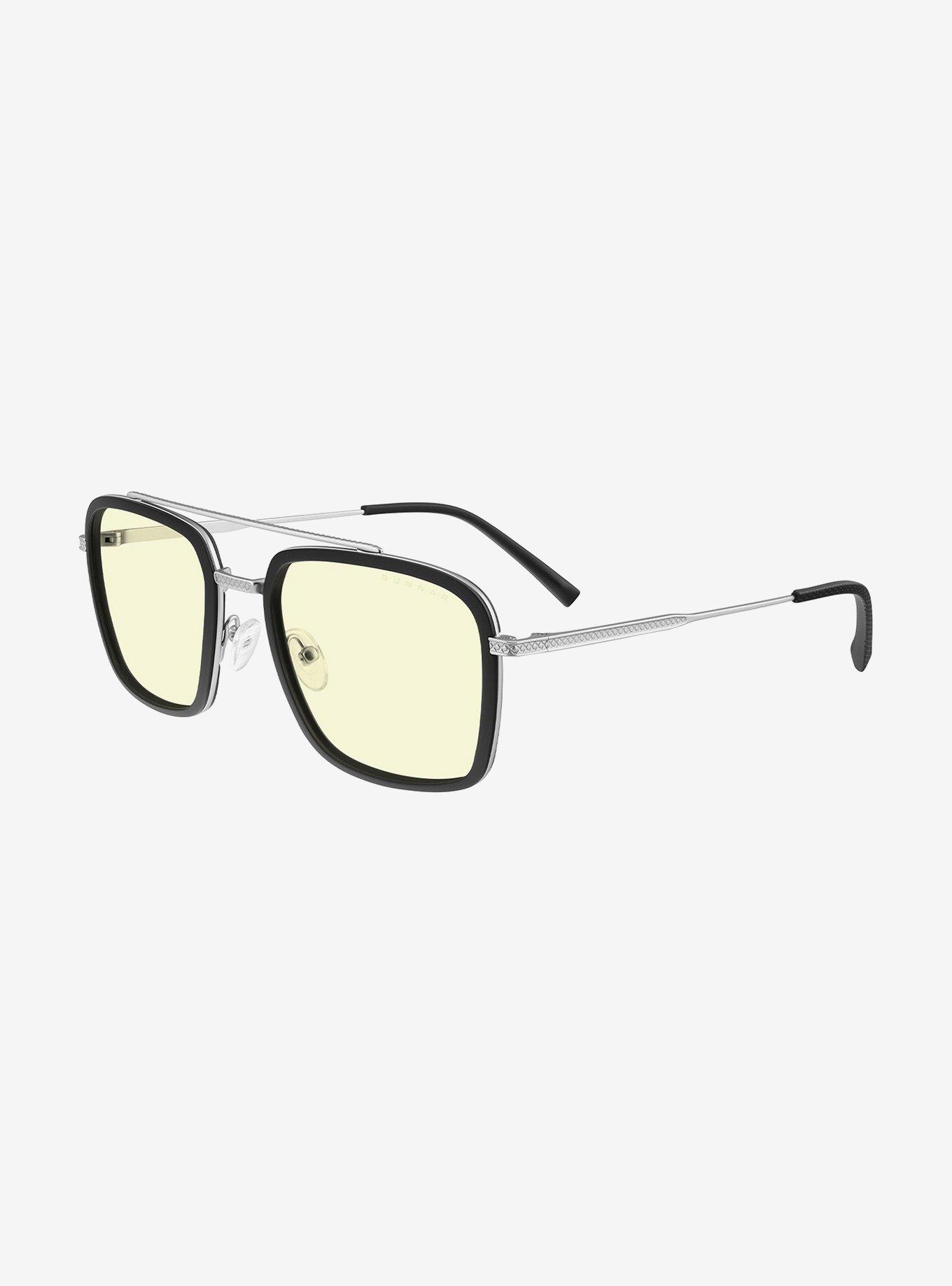 GUNNAR Marvel Iron Man Stark Industries Edition Amber Tint Blue Light Glasses, , alternate