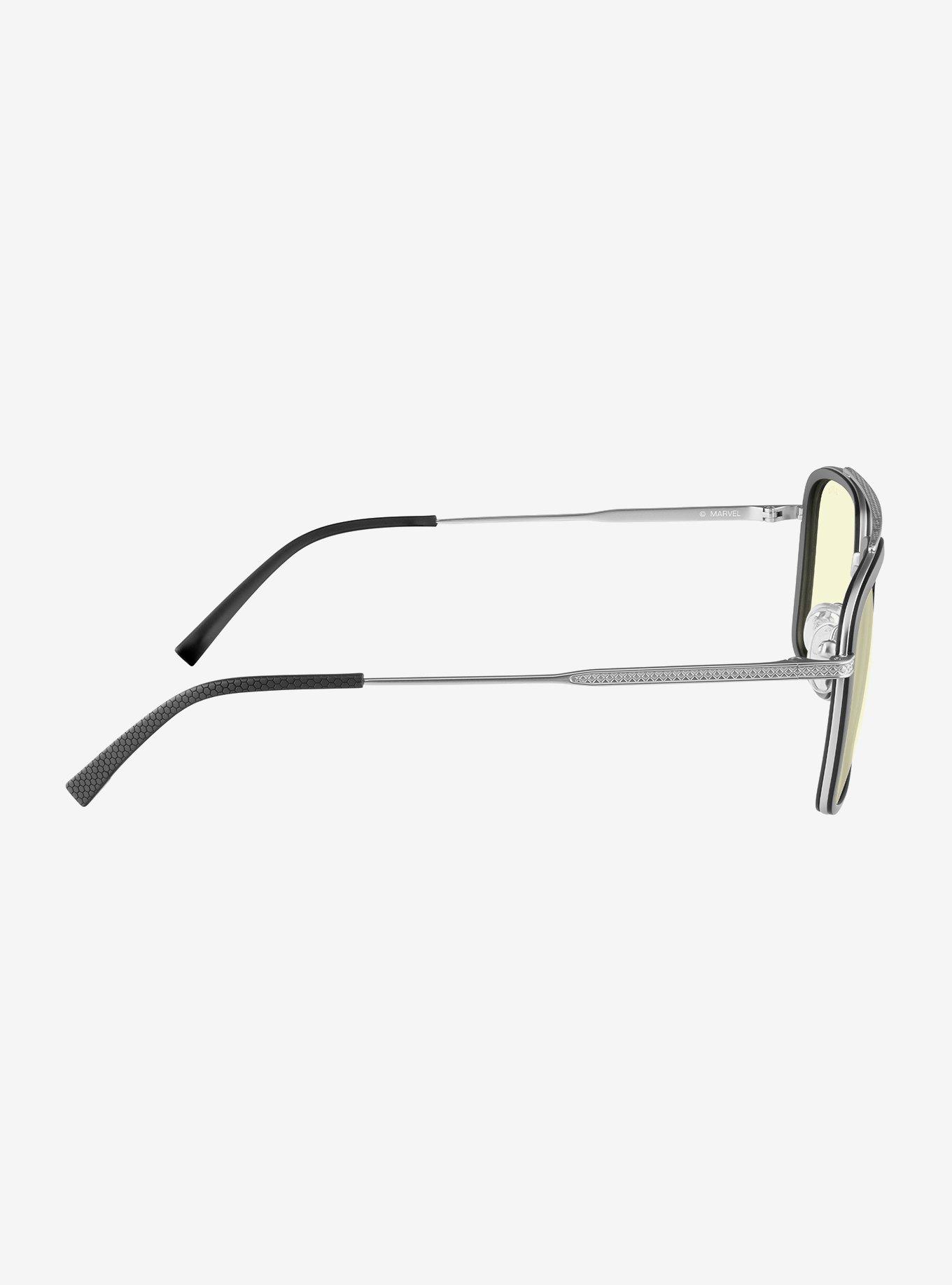 GUNNAR Marvel Iron Man Stark Industries Edition Amber Tint Blue Light Glasses, , alternate