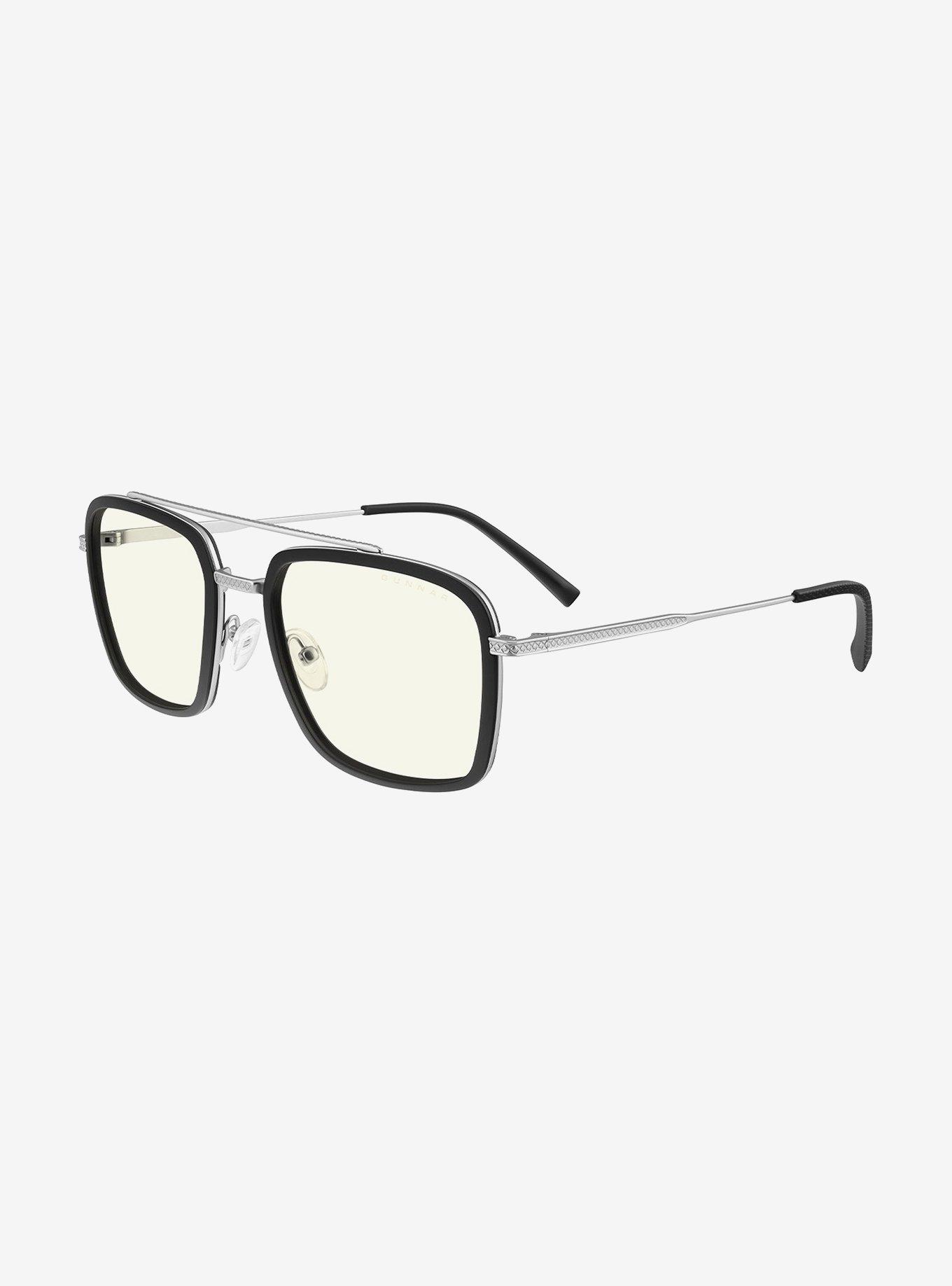 GUNNAR Marvel Iron Man Stark Industries Edition Clear Tint Blue Light Glasses, , alternate