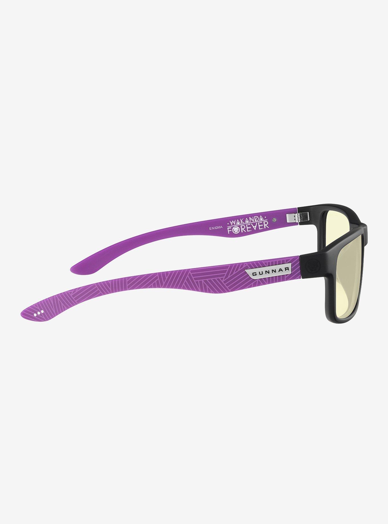 GUNNAR Marvel Black Panther Edition Enigma Blue Light Glasses, , alternate