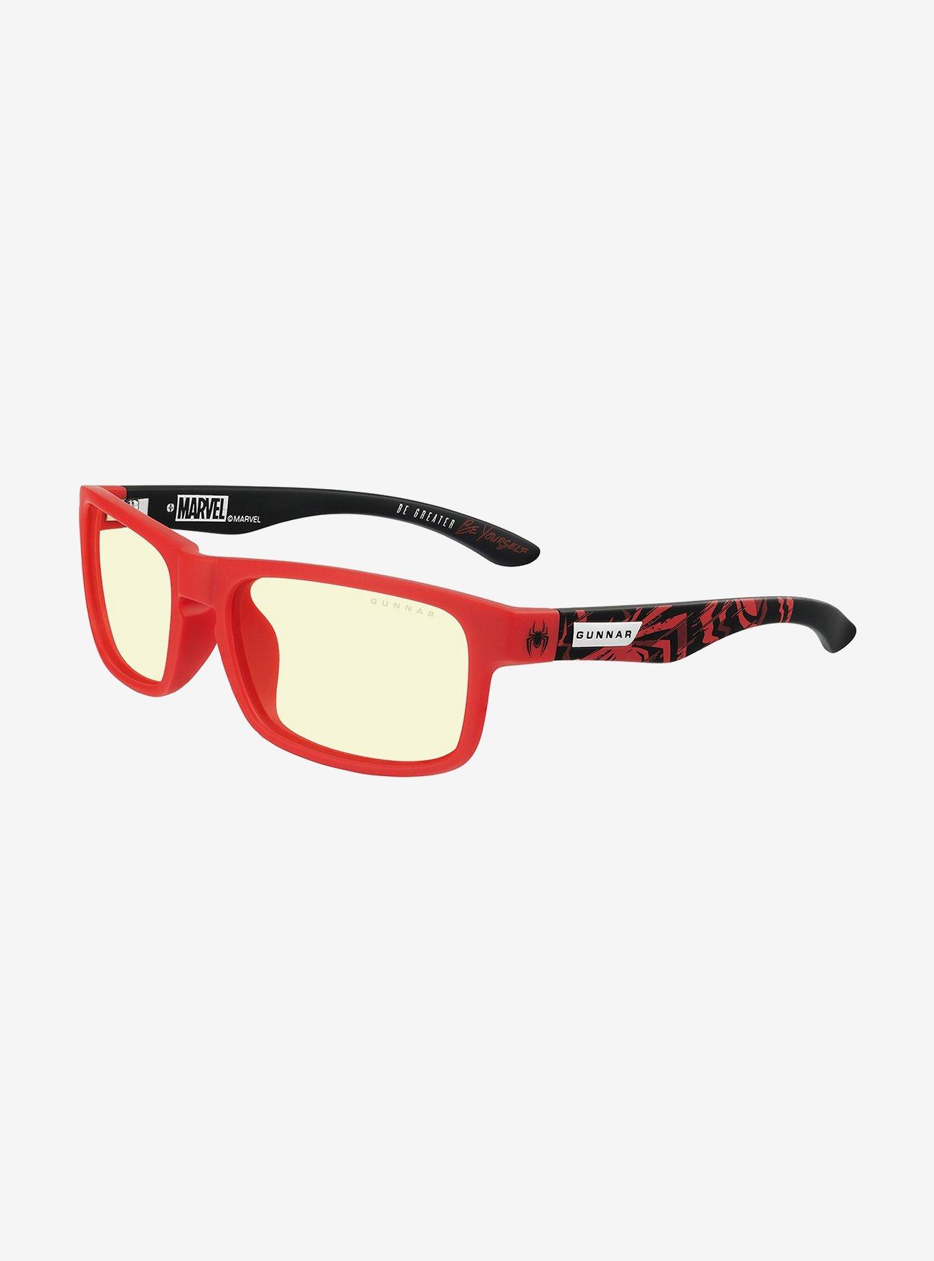 GUNNAR Marvel Spider-Man Miles Morales Edition Enigma Blue Light Glasses, , alternate