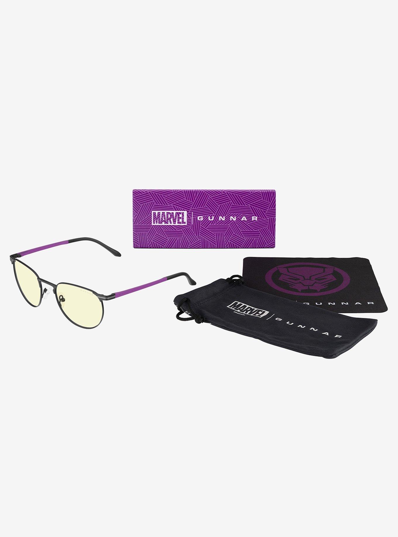 GUNNAR Marvel Black Panther Vibranium Edition Mateo Blue Light Glasses, , hi-res