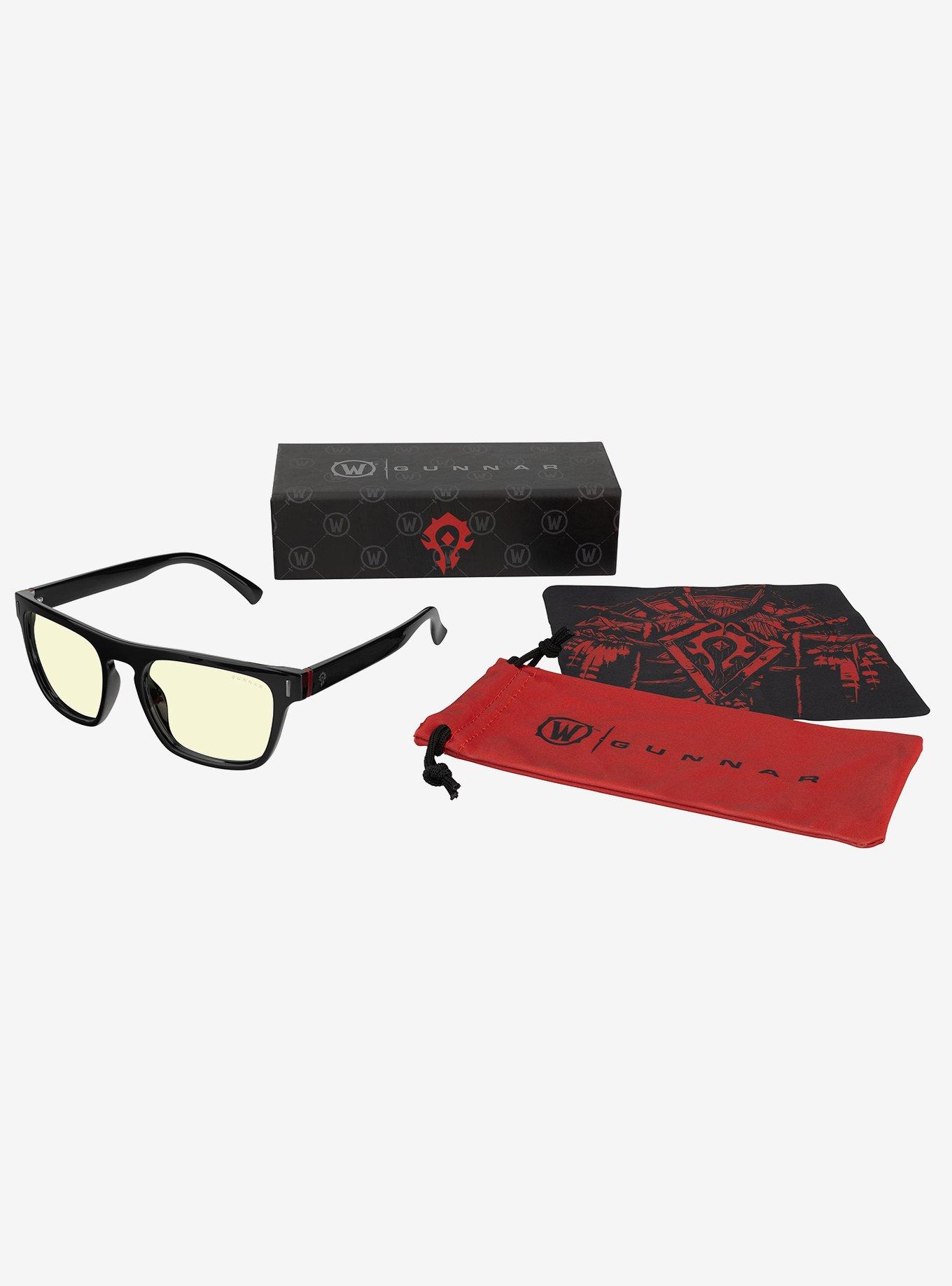 GUNNAR World Of Warcraft Horde Edition Blue Light Glasses, , alternate