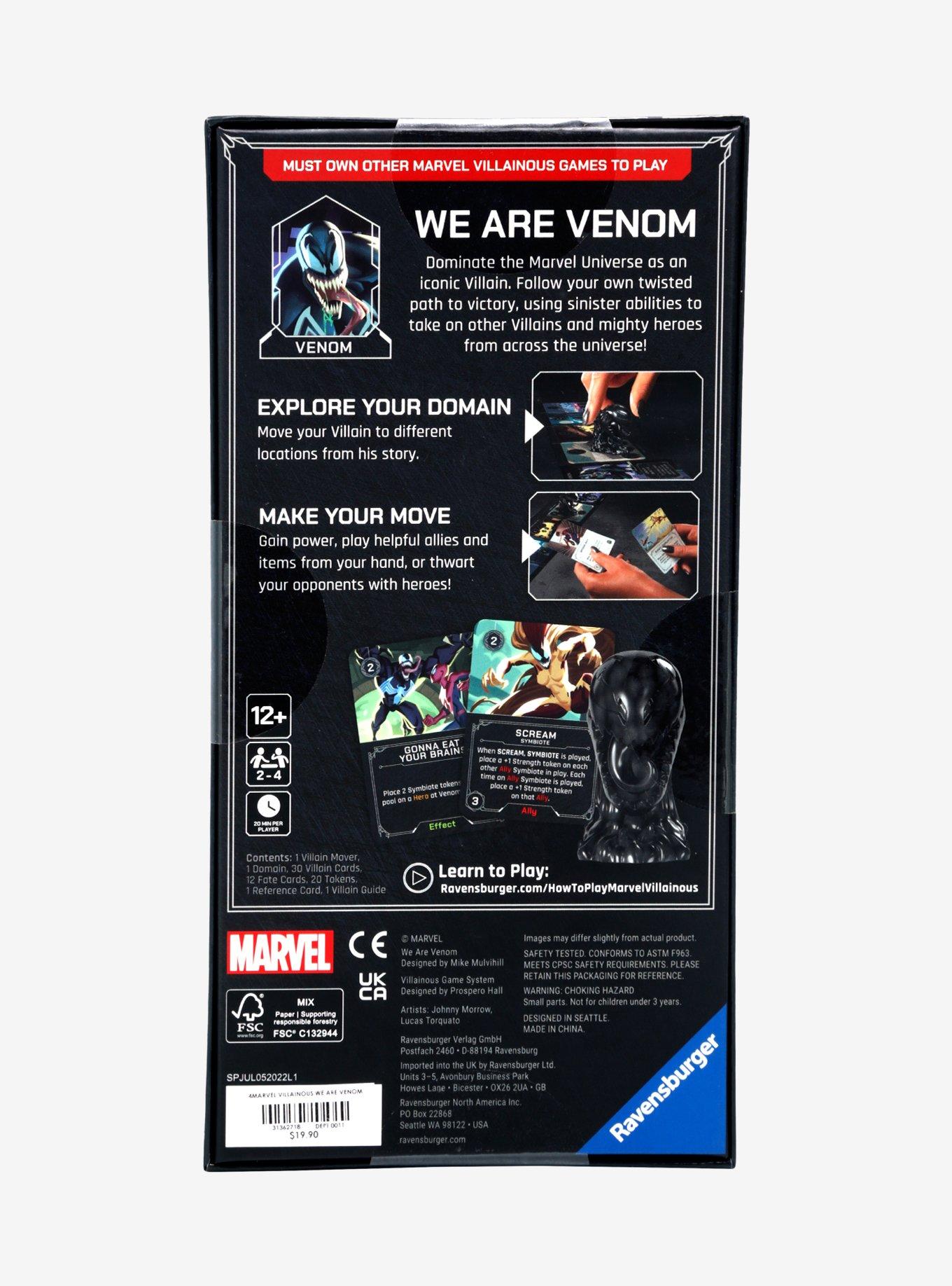 Marvel Villainous: We Are Venom Sing Character Expansion, , alternate