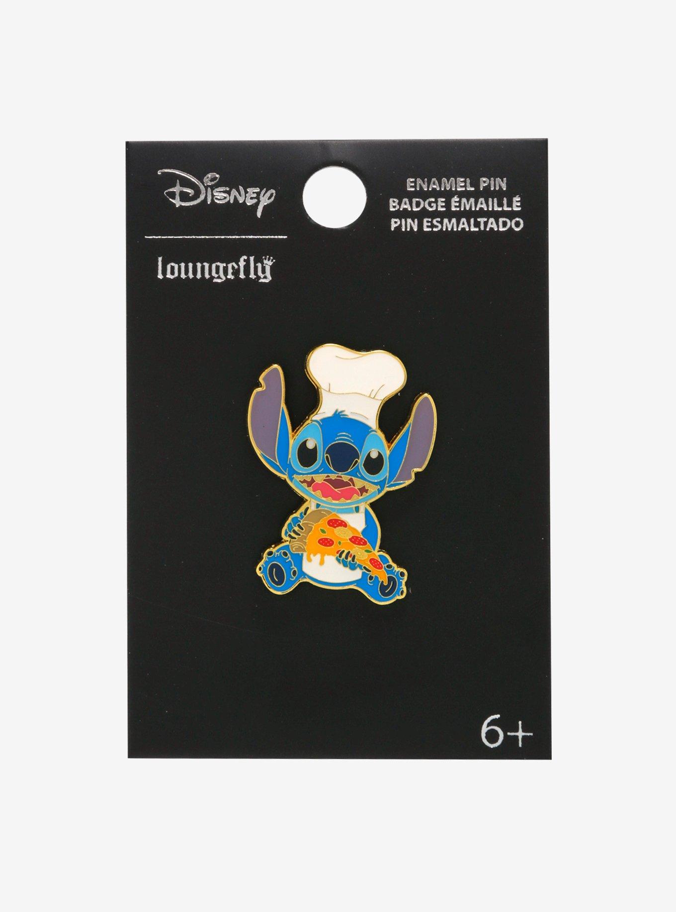 Loungefly Disney Lilo & Stitch Chef Pineapple Pizza Slice Enamel Pin — BoxLunch Exclusive, , alternate