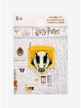 Loungefly Harry Potter Hufflepuff Stained Glass Enamel Pin — BoxLunch Exclusive, , alternate