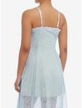 Thorn & Fable® Baby Blue Rosette Lace Cami Dress, GREEN, alternate