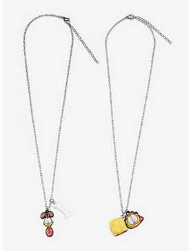 Garfield and Odie BFF Charm Necklace Set, , hi-res
