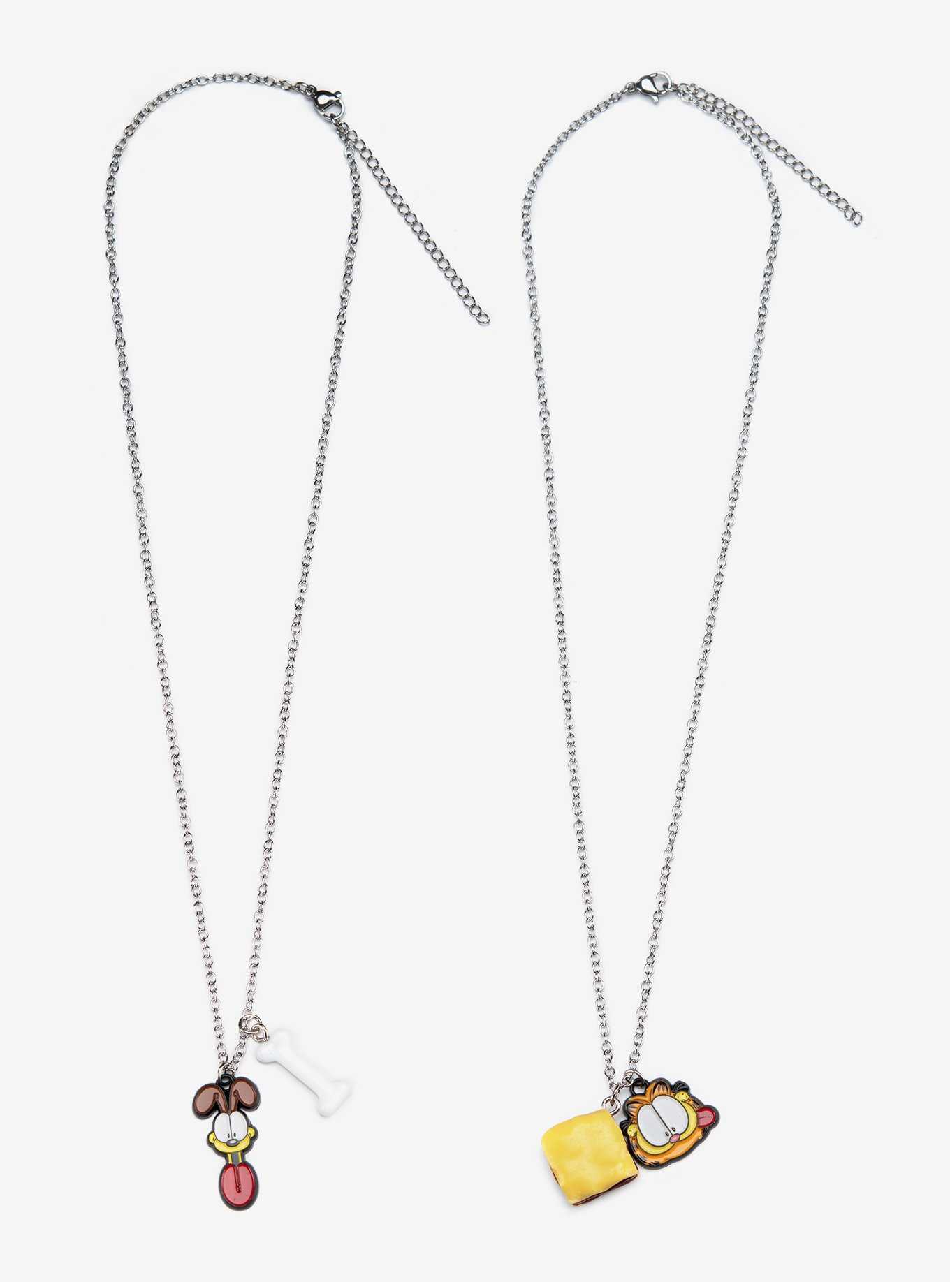Garfield and Odie BFF Charm Necklace Set, , hi-res
