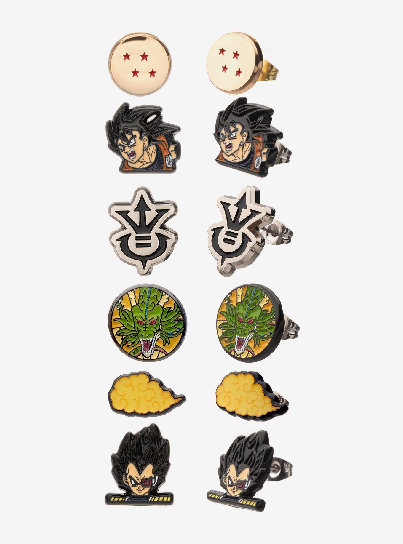 Dragon Ball Z Icons Earring Set