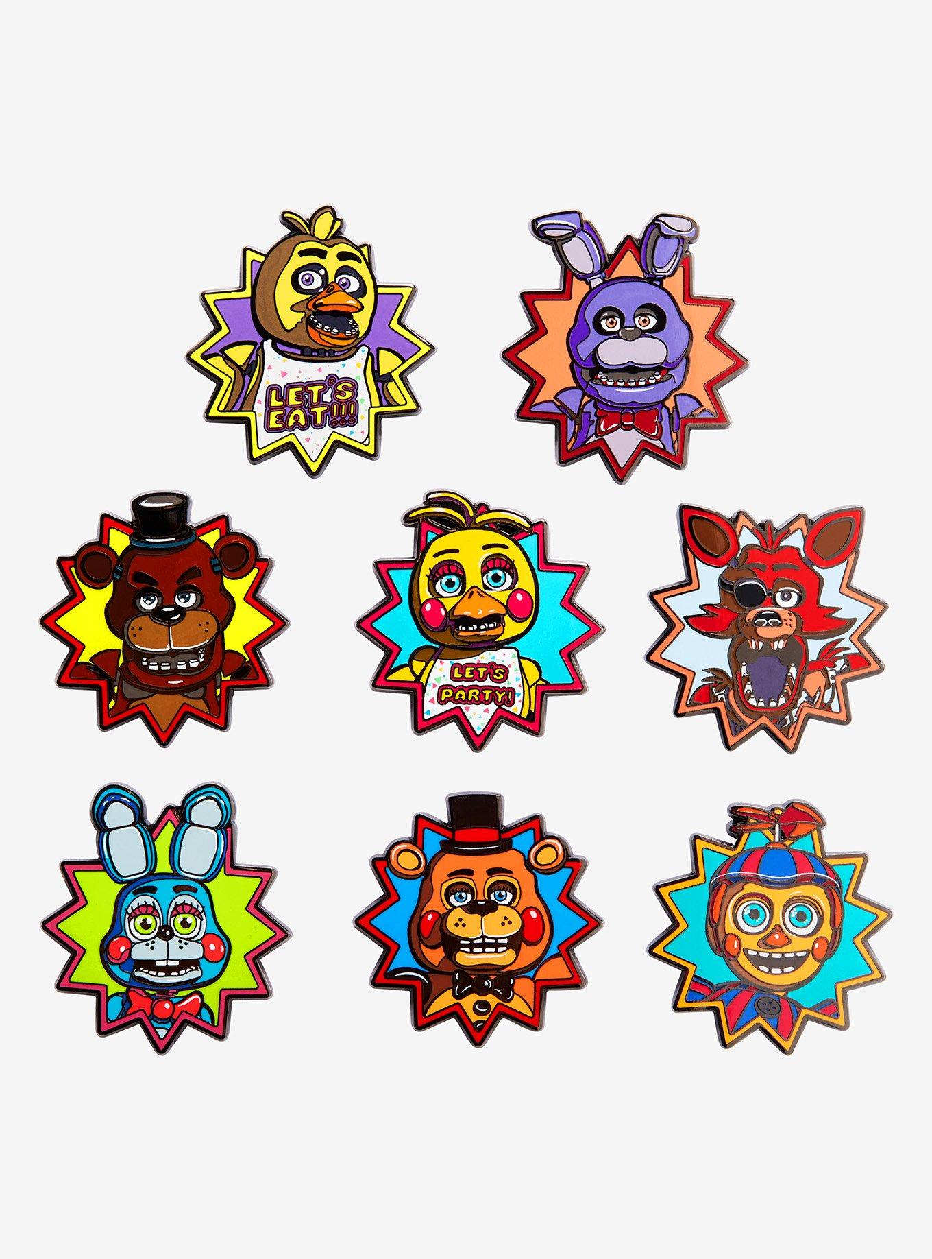 Five Nights at Freddy's Blind Box Enamel Pin, , alternate