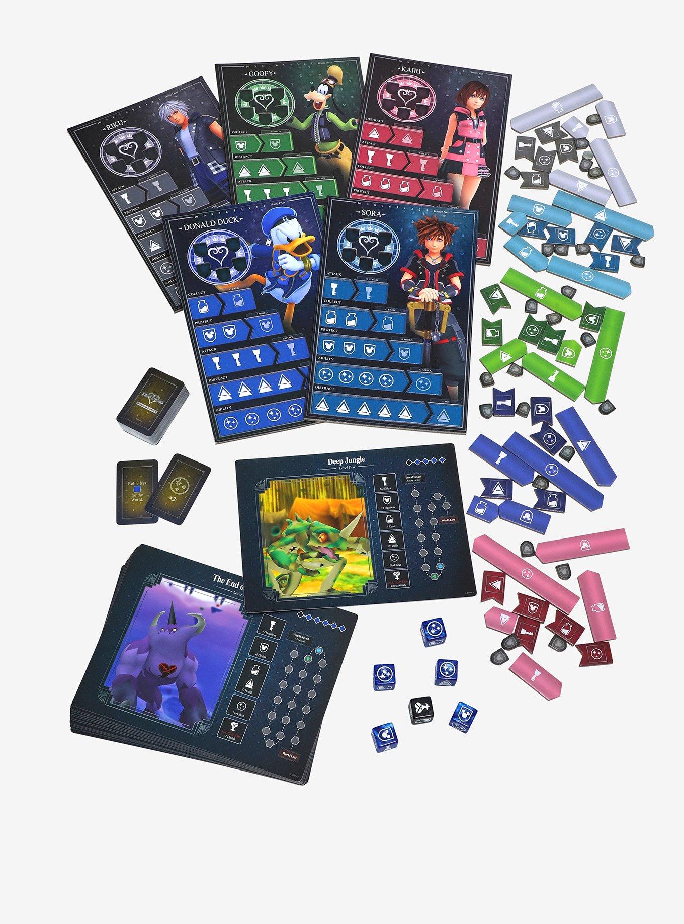 USAopoly Disney Kingdom Hearts Perilous Pursuit Game, , alternate