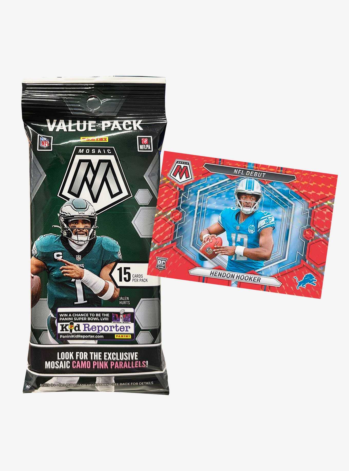 Panini Mosaic NFL Football Trading Cards Pack, , hi-res