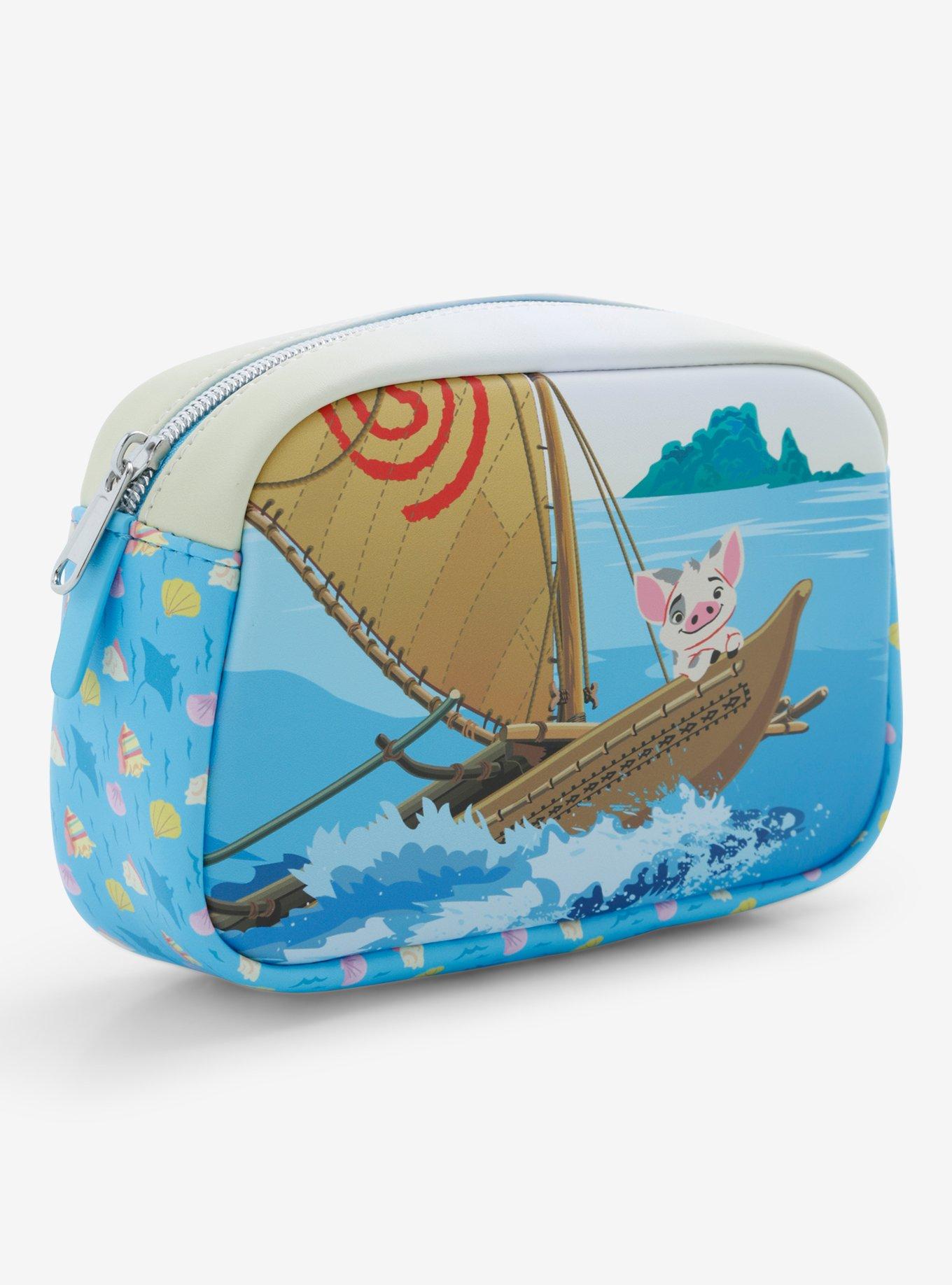 Loungefly Disney Moana Boat Cosmetic Bag - BoxLunch Exclusive, , alternate