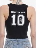 Monster High Ghouls Crest Girls Crop Tank Top, MULTI, alternate