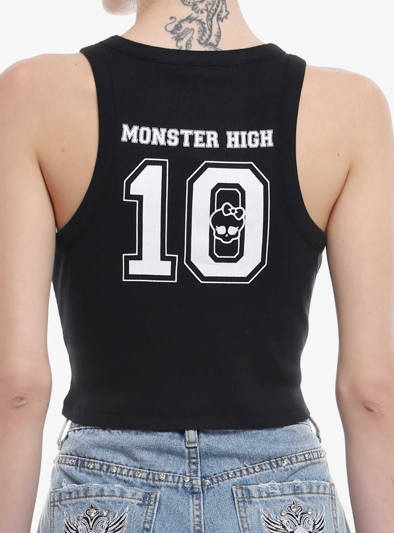 Monster High Ghouls Crest Girls Crop Tank Top, , hi-res