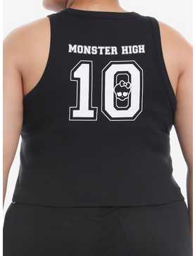 Monster High Ghouls Crest Girls Crop Tank Top Plus Size, , hi-res