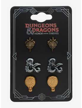 Dungeons and Dragons 3D Stud Earrings Set, , hi-res