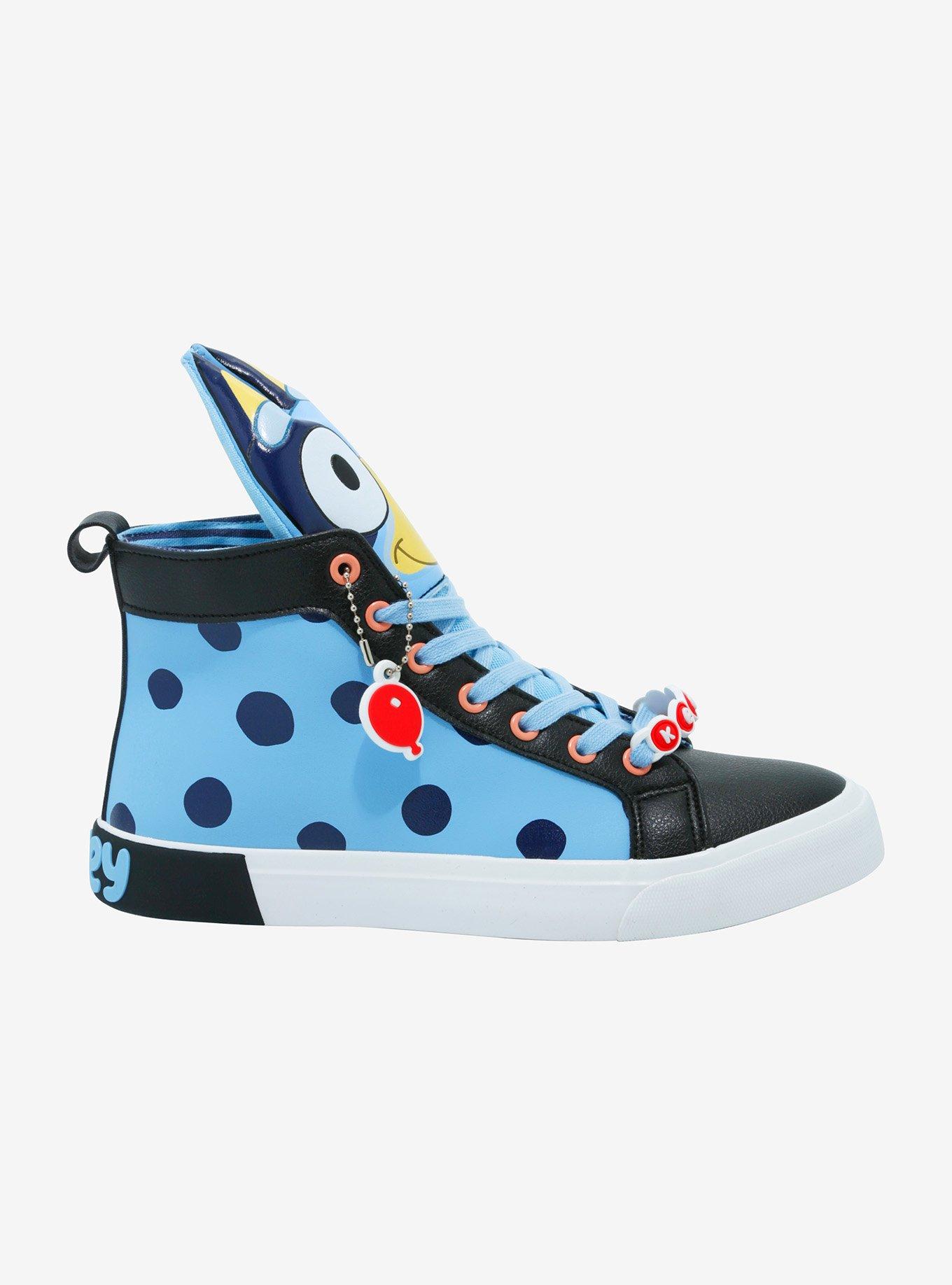 Bluey & Bingo Figural Hi-Top Sneakers