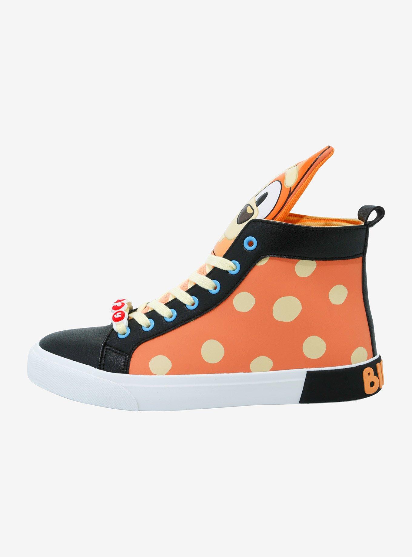 Bluey & Bingo Figural Hi-Top Sneakers