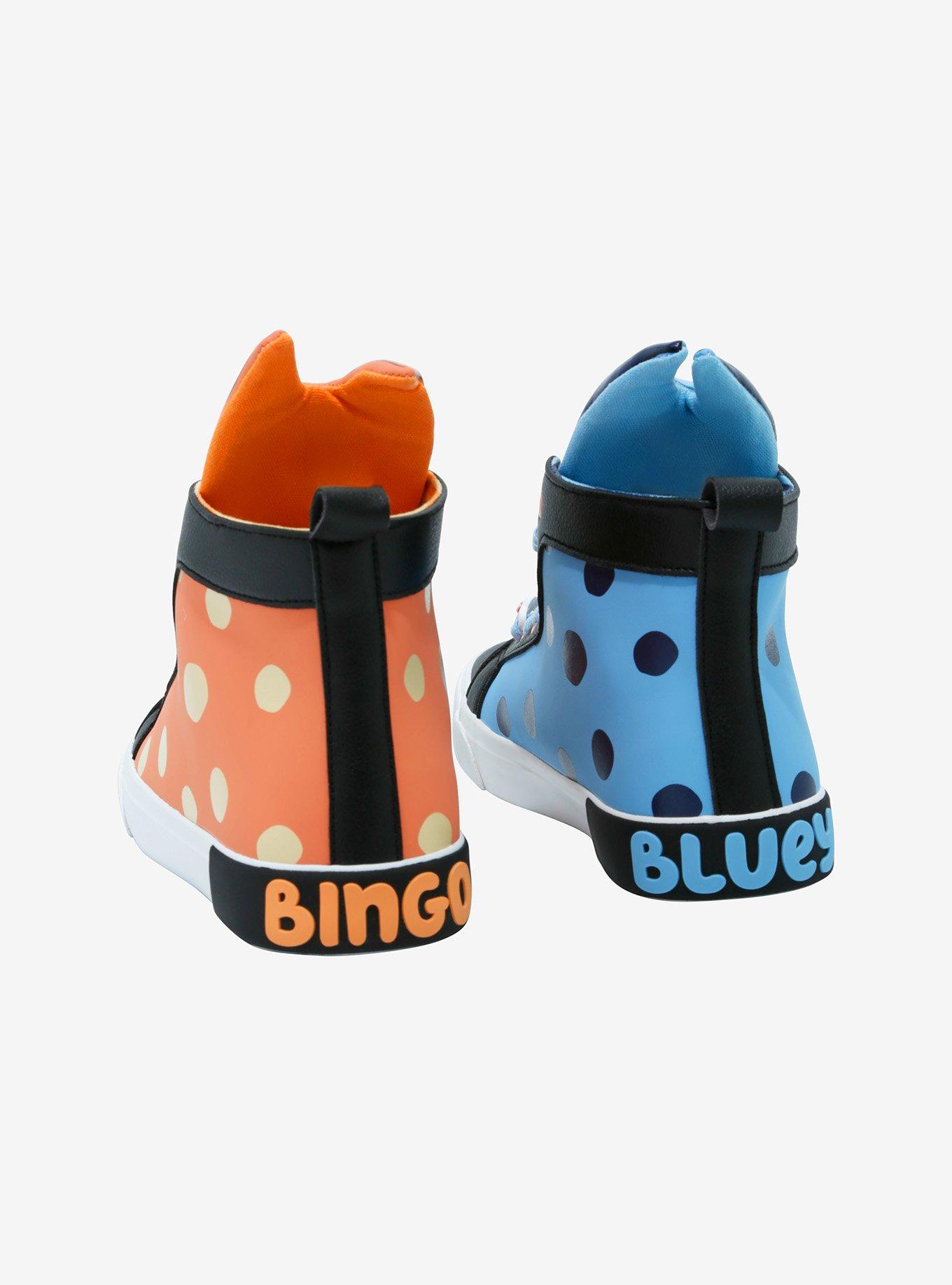 Bluey & Bingo Figural Hi-Top Sneakers