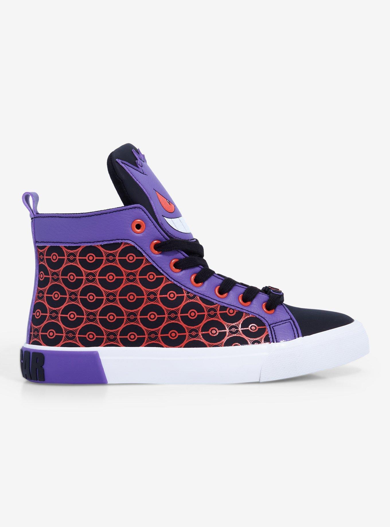 Pokemon Gengar Hi-Top Sneakers, MULTI, alternate